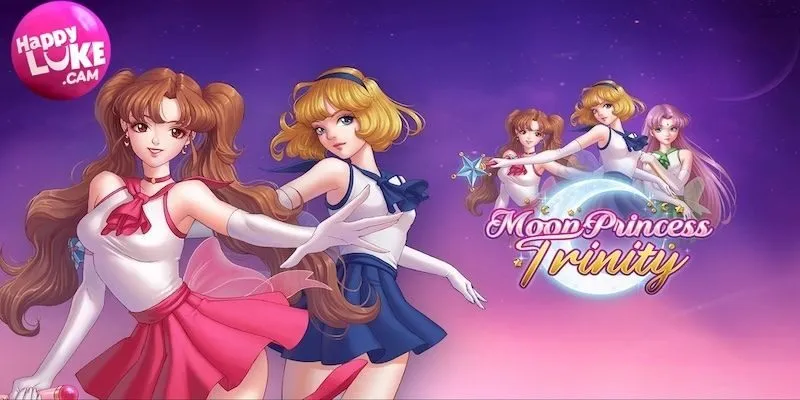 Moon Princess Trinity là Top game nổ hũ đổi thưởng dễ chơi tại Happy Luke